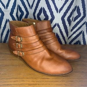 Latigo ‘Passion’ brown leather Booties